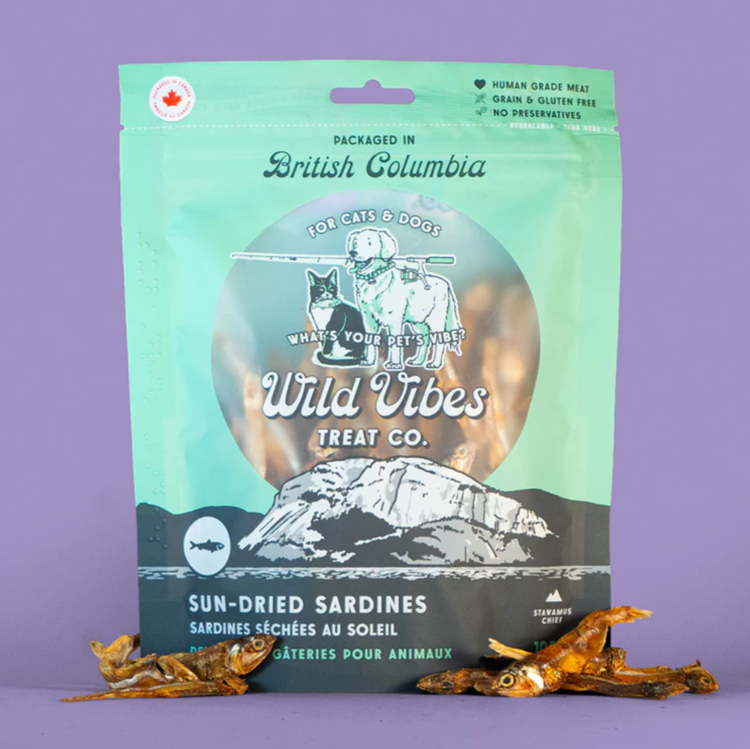 Wild Vibes Treat Co Wild Vibes Treat Co - Sun Dried Sardines