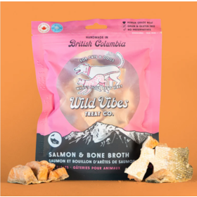 Wild Vibes Treat Co Wild Vibes Treat Co - Salmon Belly & Bone Broth