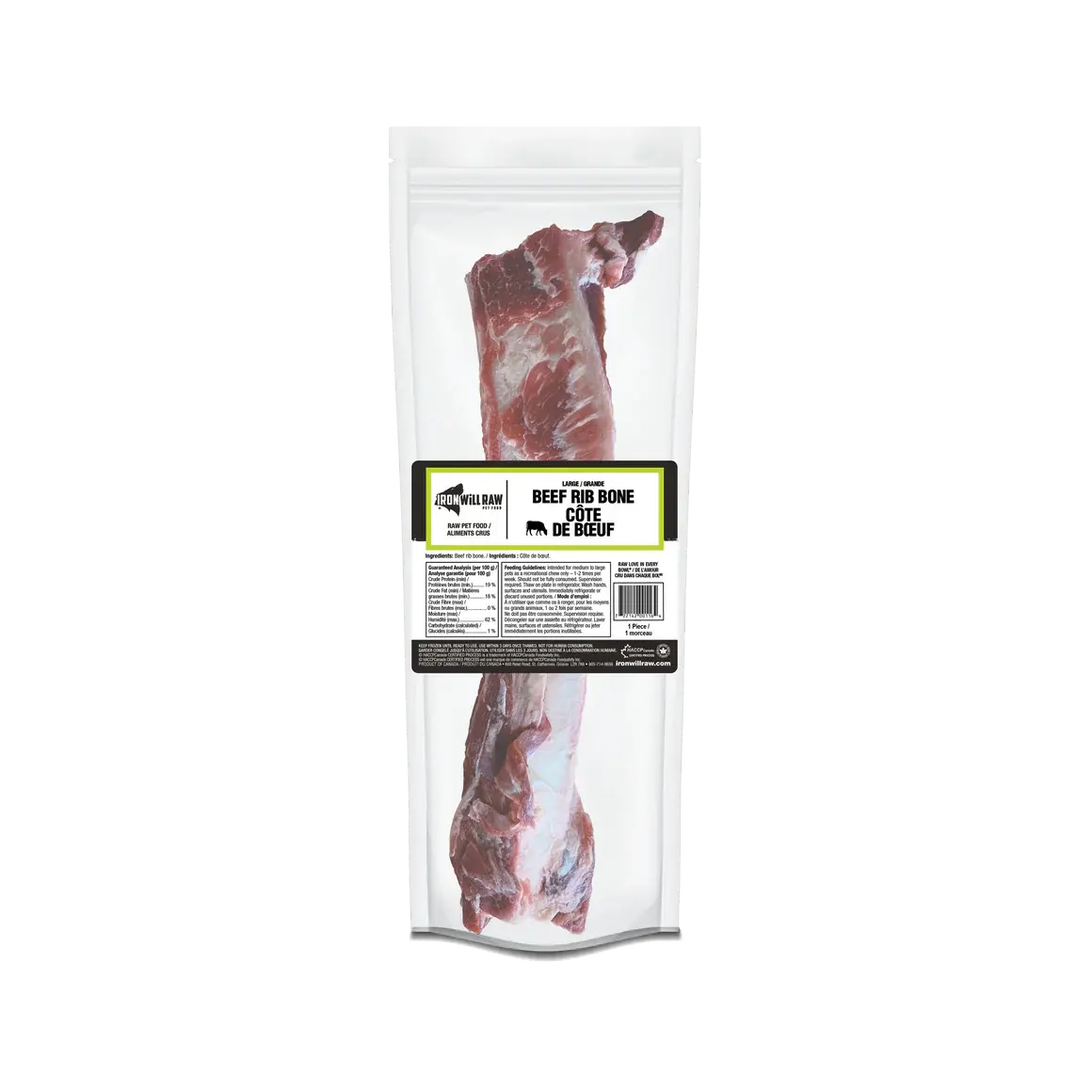 Iron Will Raw Iron Will - Beef Rib