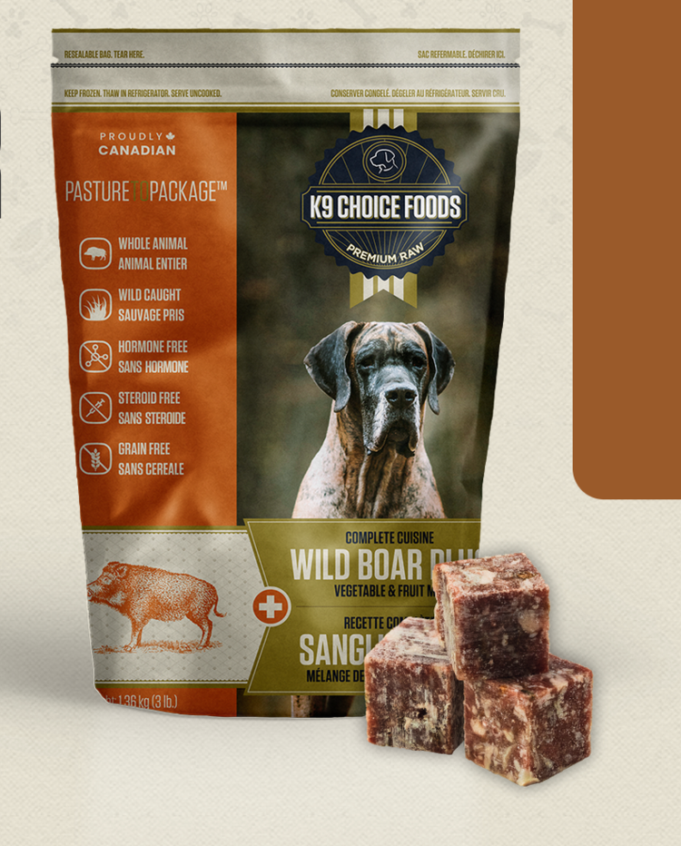 k9 choice K9 Choice - Wild Boar Plus - 3lb