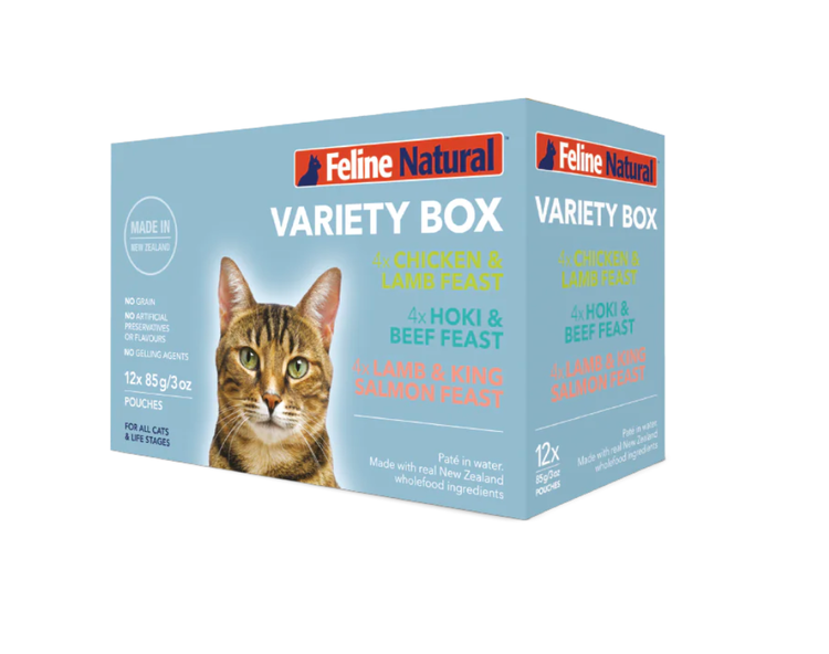 Feline Natural Feline Natural - Variety Pouches - CASE (12)