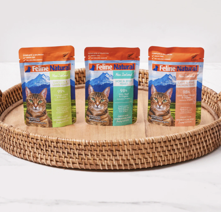Feline Natural Feline Natural - Variety Pouches - CASE (12)