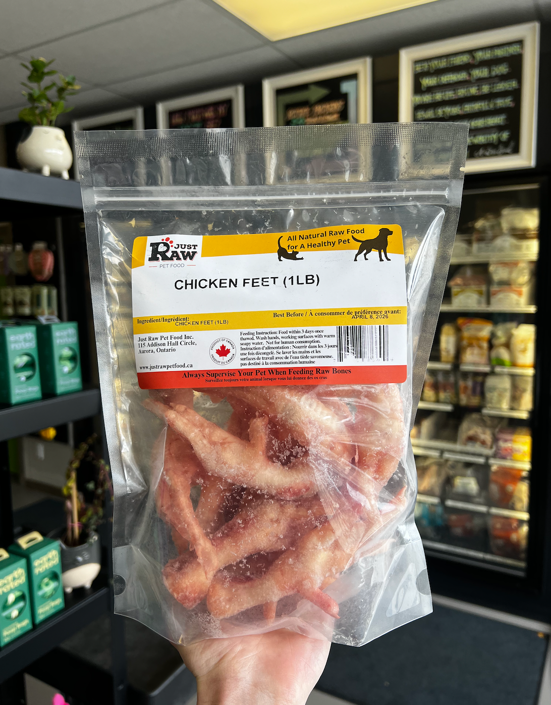 Just Raw Just Raw - Chicken Feet - 454g