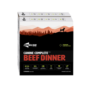 Iron Will Raw Iron Will Raw - Canine Complete - Beef Dinner 12LB