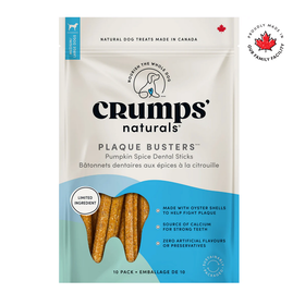Crumps' Naturals Crumps - Plaque Busters - Pumpkin Spice -  7" (10pk)
