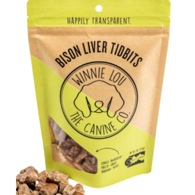 Winnie Lou Winnie Lou - Organic Bison Liver Tidits - 2.oz