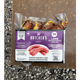 Butcher's Pup Butcher's Pup - Sous Vide - Sausages - Lamb - 1LB