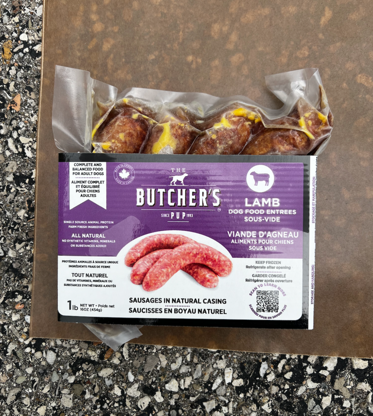 Butcher's Pup Butcher's Pup - Sous Vide - Sausages - Lamb - 1LB