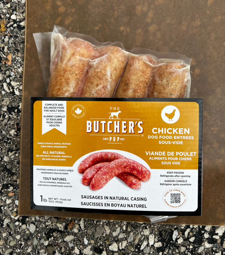 Butcher's Pup Butcher's Pup - Sous Vide - Sausages - Chicken - 1LB
