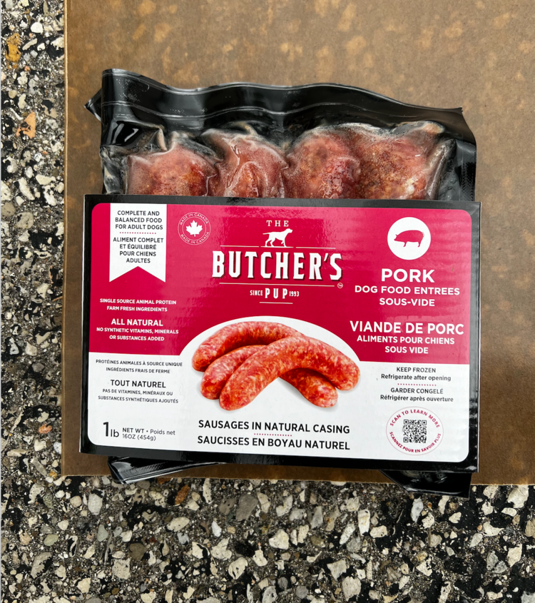 Butcher's Pup Butcher's Pup - Sous Vide - Sausages - Pork - 1LB