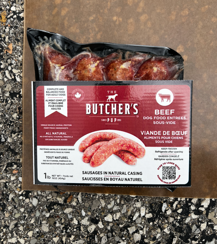Butcher's Pup Butcher's Pup - Sous Vide - Sausages - Beef - 1LB
