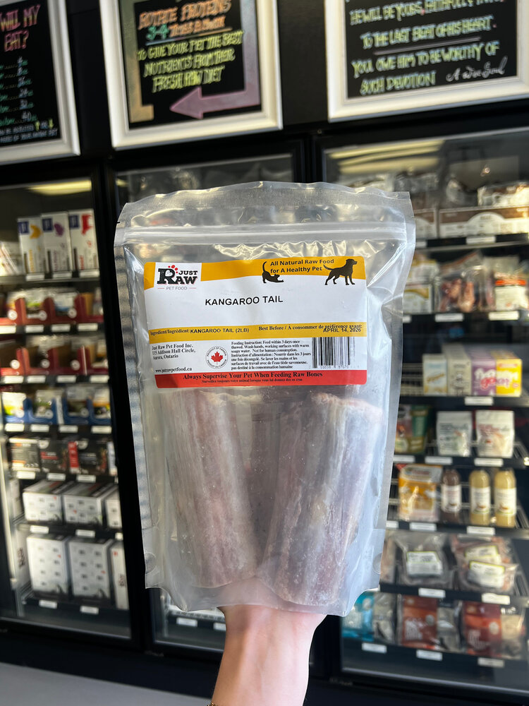Just Raw Just Raw - Kangaroo Tail - 2lb