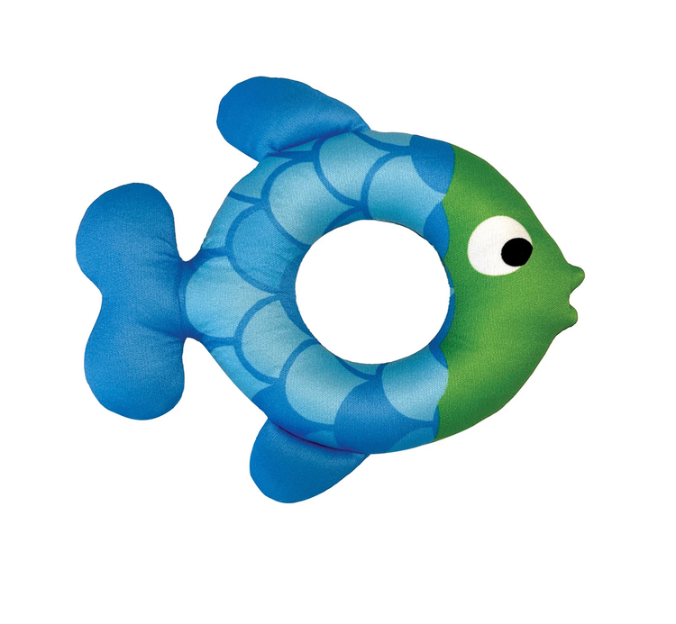 Fou Fou Dog Foufou - Freeze n Float - Fish Rings - Blue