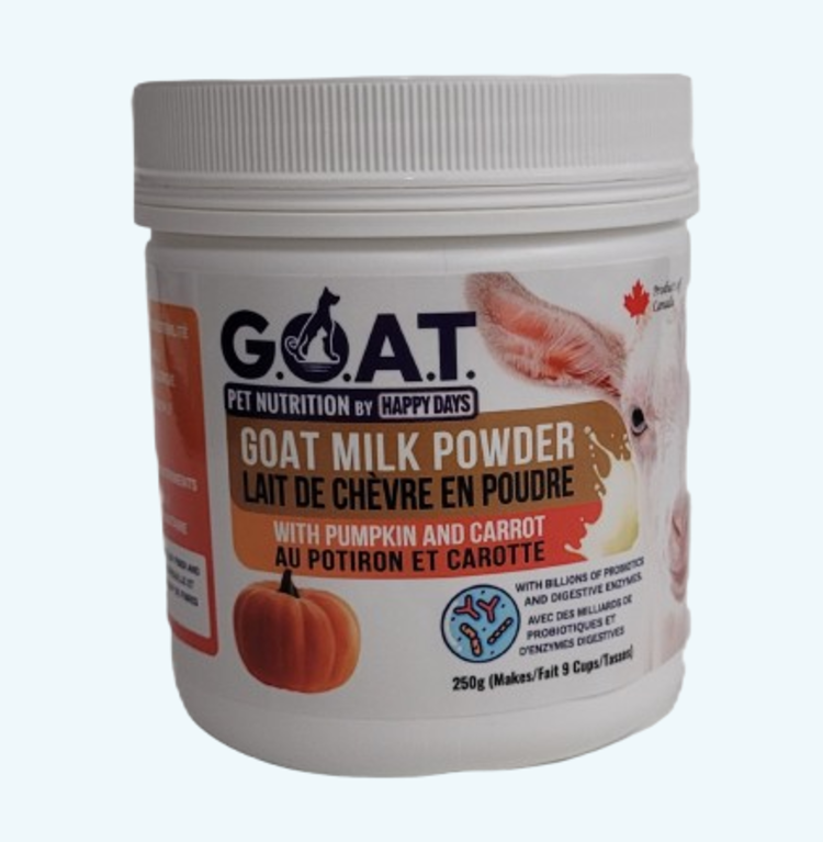 Happy Days Happy Days - Goat Milk Powder - Carrot & Pumpkin - 250g
