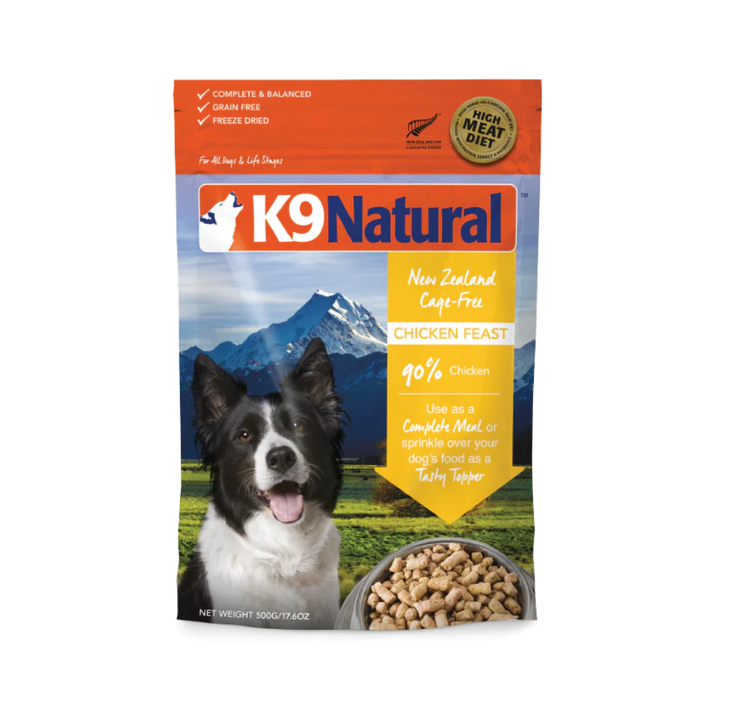 K9 Naturals K9 Natural - Freeze Dried - Chicken Feast - 500g