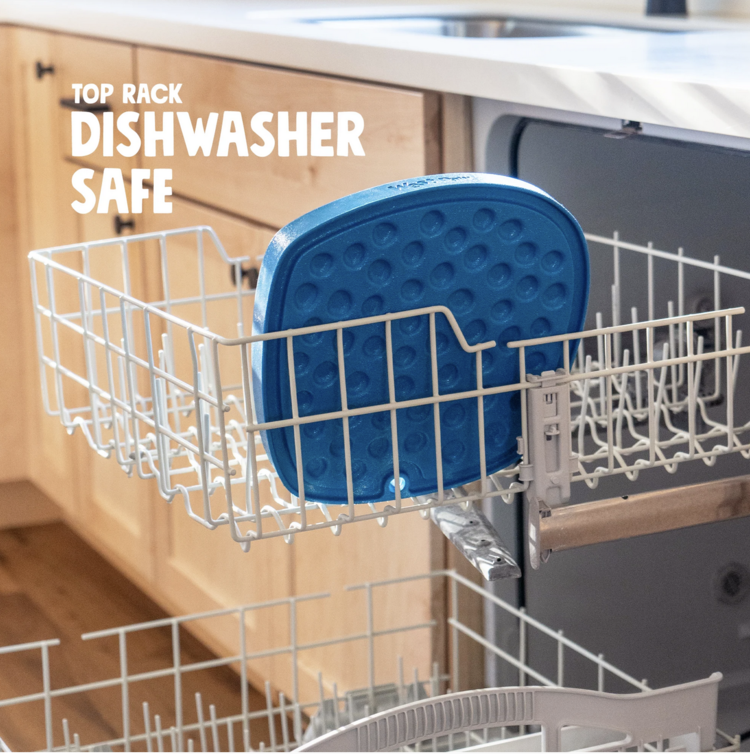 West Paw West Paw - Waves Feast Mat - Marine Blue