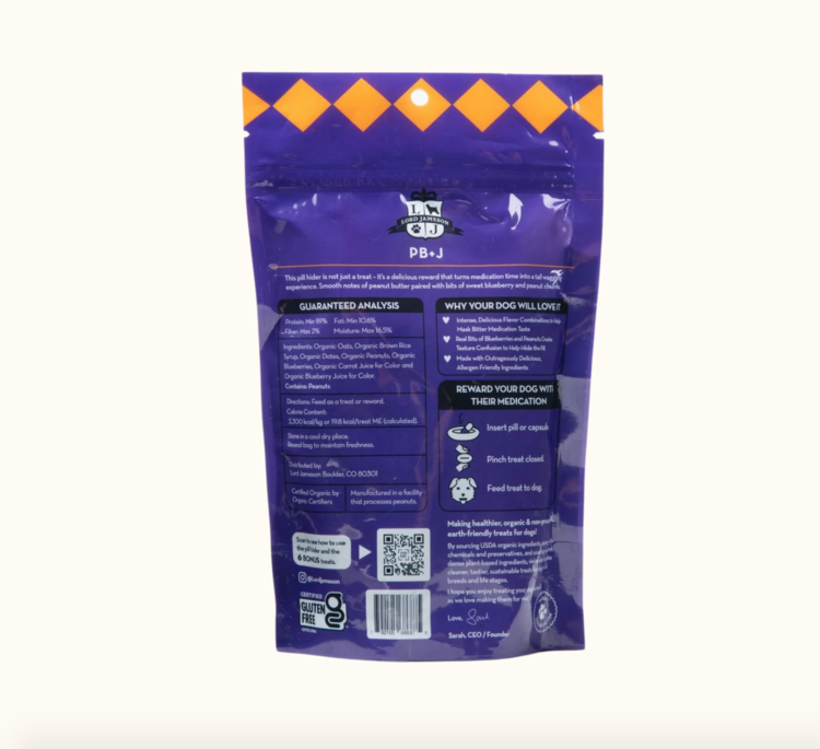 Lord Jameson Lord Jameson - Pill Hider - PB & J - 6oz