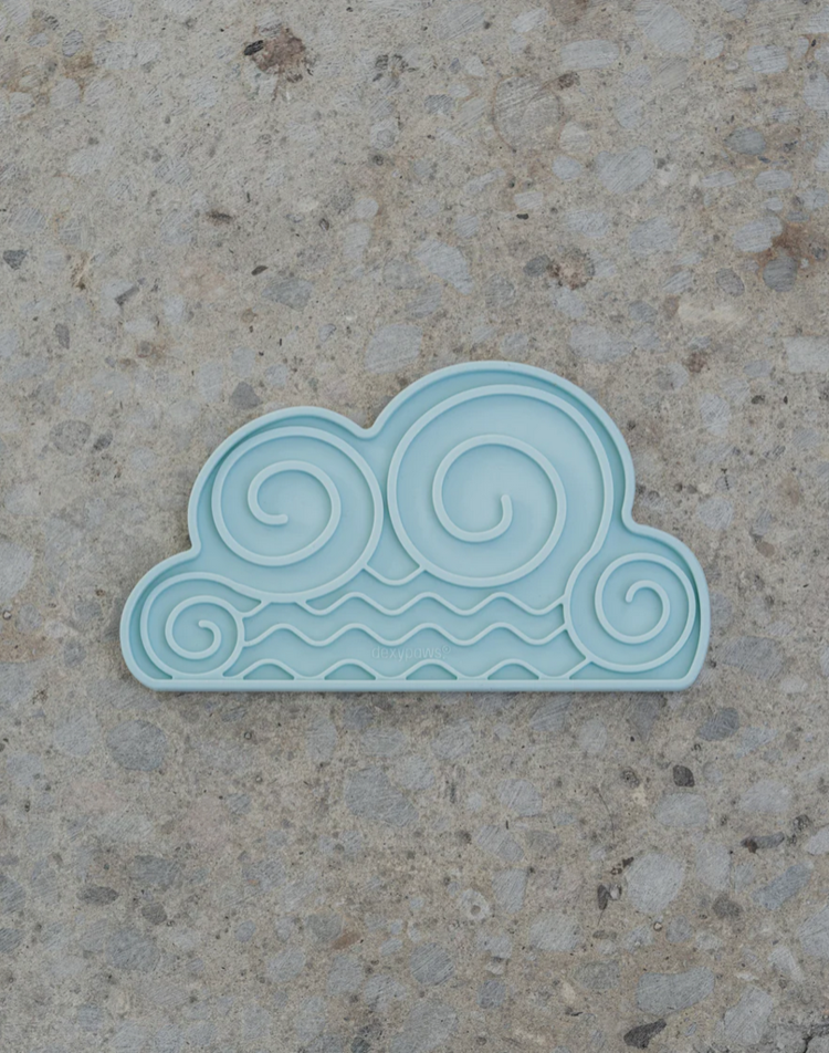 Dexy Paws Dexy Paws - Sky Blue Cloud Lick Mat