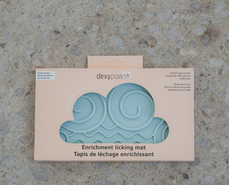 Dexy Paws Dexy Paws - Sky Blue Cloud Lick Mat