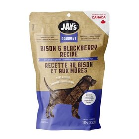 Jay's Gourmet Jay's Gourmet Bison & Blackberry Air-Dried Treats Dog 150g