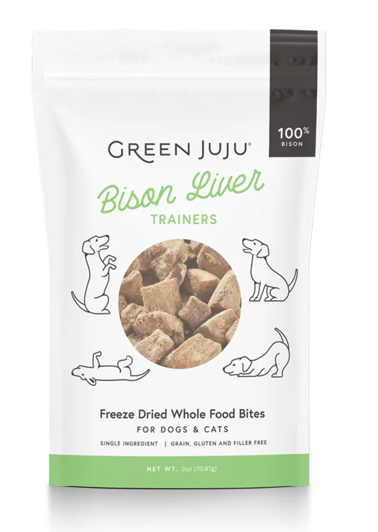 Green Juju Green Juju - Freeze Dried Trainers - Bison Liver