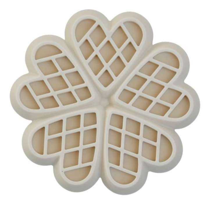 Dexy Paws Dexy Pawz - Slow Feeder - Buttercream - Hearts