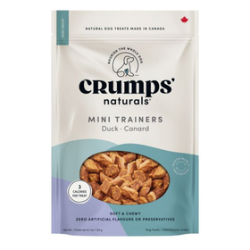 Crumps' Naturals Crumps - Mini Trainers - Duck - Semi Moist Dog - 4.7oz
