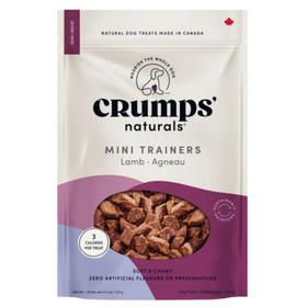 Crumps' Naturals Crumps - Mini Trainers - Lamb - Semi Moist Dog - 4.7oz