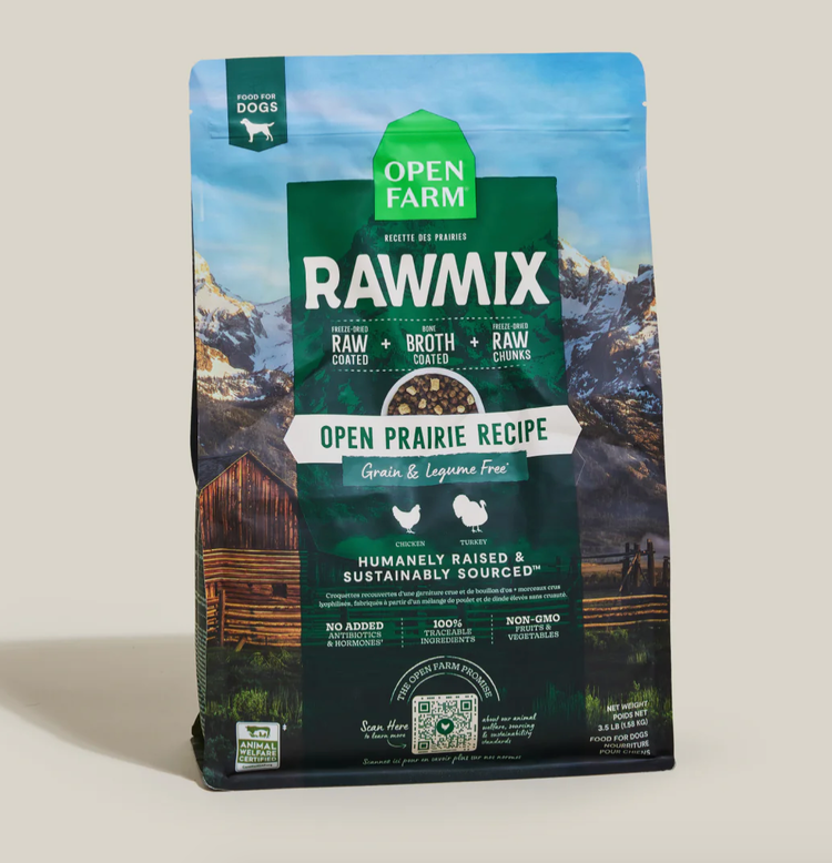 Open Farm Open Farm - Grain Free - RawMix - Open Prairie - 20lb