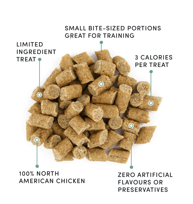 Crumps' Naturals Crumps - Mini Trainers - Chicken - Semi Moist Dog - 4.7oz