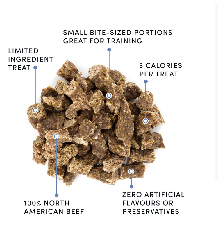 Crumps' Naturals Crumps - Mini Trainers - Beef - Semi Moist Dog - 4.7oz