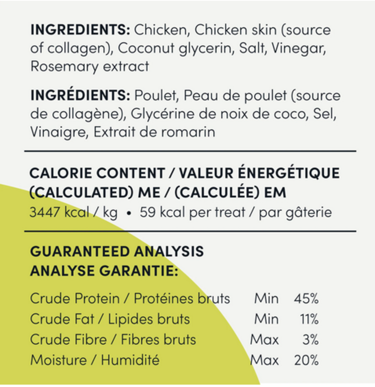 Crumps' Naturals Crumps - Chicken Collagen Jerky - 153g