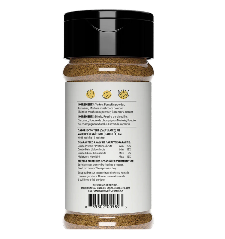 Crumps' Naturals Crumps - Sprinkles - Turkey & Superfood Golds - 120g