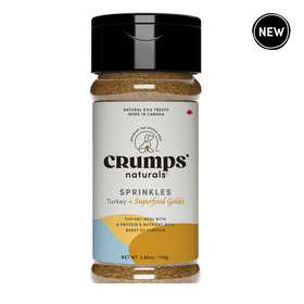 Crumps' Naturals Crumps - Sprinkles - Turkey & Superfood Golds - 120g