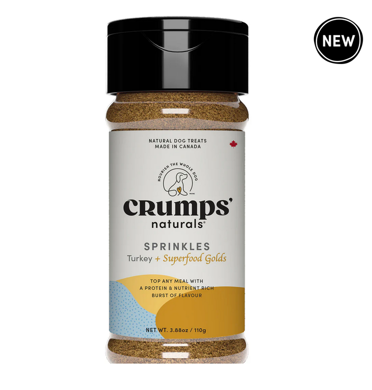 Crumps' Naturals Crumps - Sprinkles - Turkey & Superfood Golds - 120g