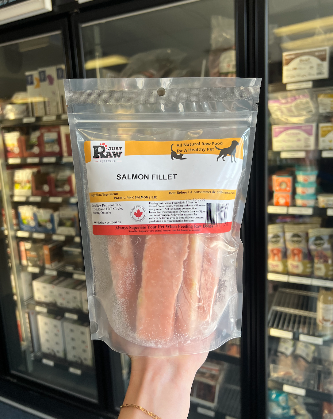 Just Raw Just Raw - Salmon Fillet - 454g