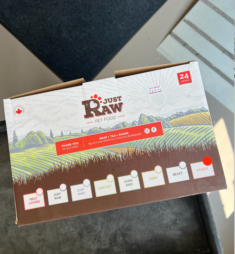 Just Raw Just Raw - Stable CLASSIC - 24LB