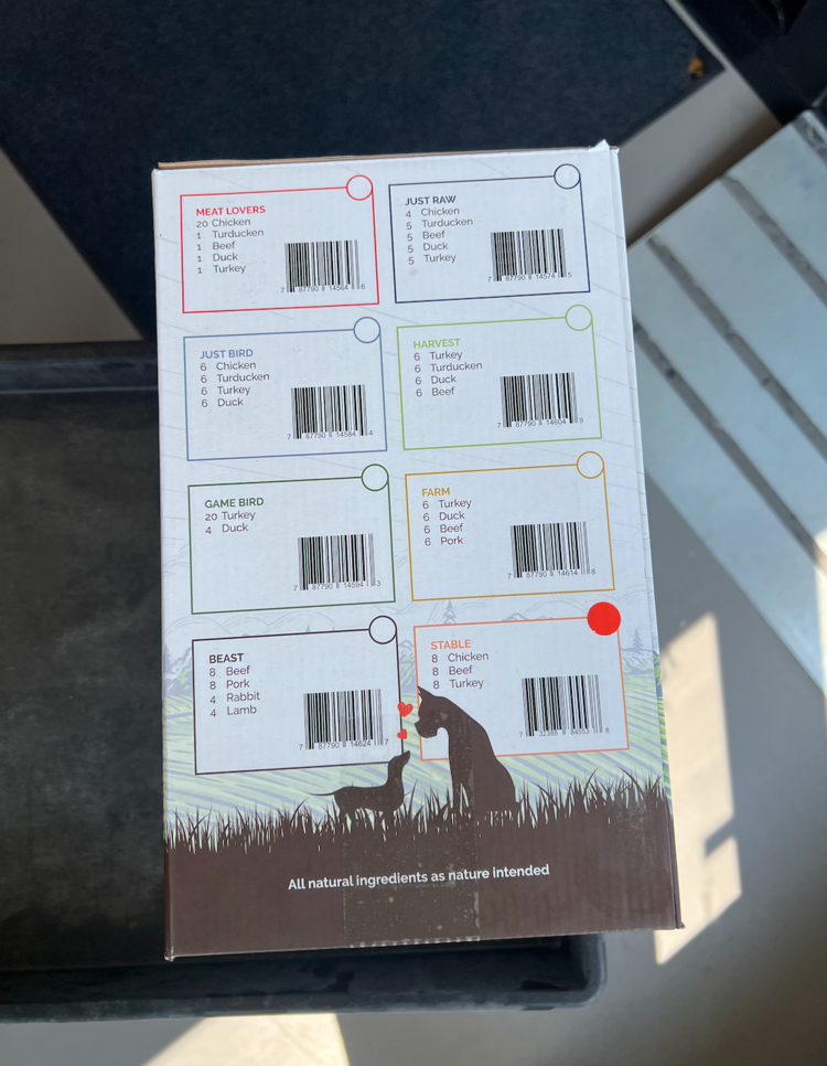 Just Raw Just Raw - Stable COMPLETE - 24LB