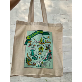 Chews Chews - Tote Bag - Map