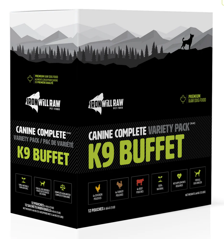 Iron Will Raw Iron Will Raw - Canine Complete - K9 12LB