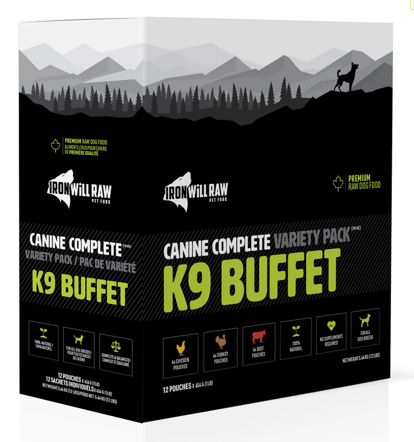 Iron Will Raw Iron Will Raw - Canine Complete - K9 12LB