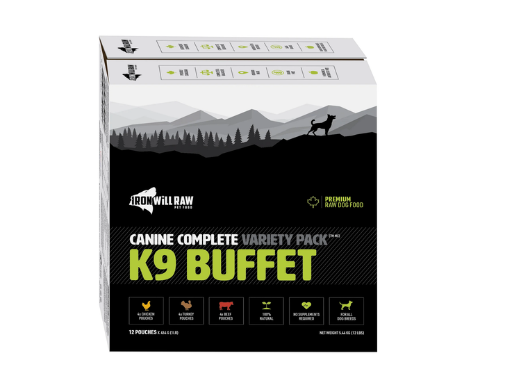 Iron Will Raw Iron Will Raw - Canine Complete - K9 12LB