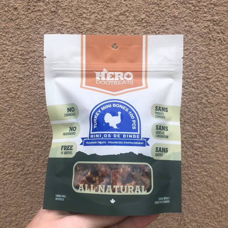 Hero Dog Treats Hero - Turkey Mini Bones