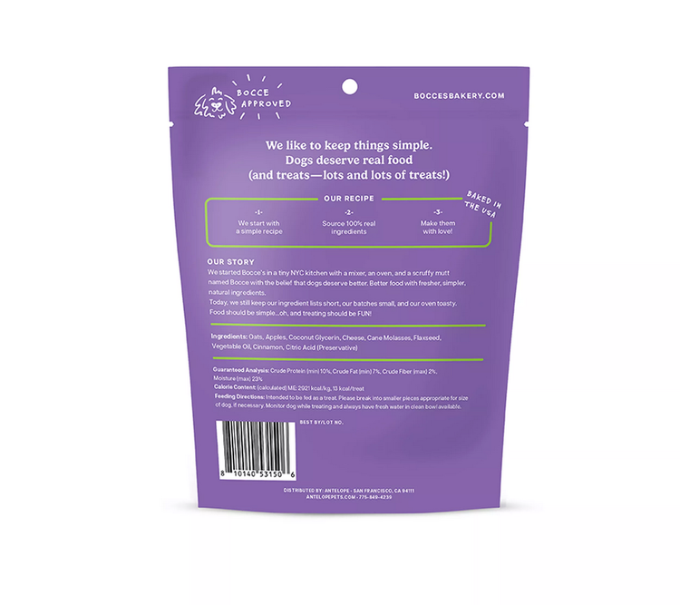 Bocce's Bakery Bocce's Bakery - Soft & Chewy - Spiced Cider - 6oz