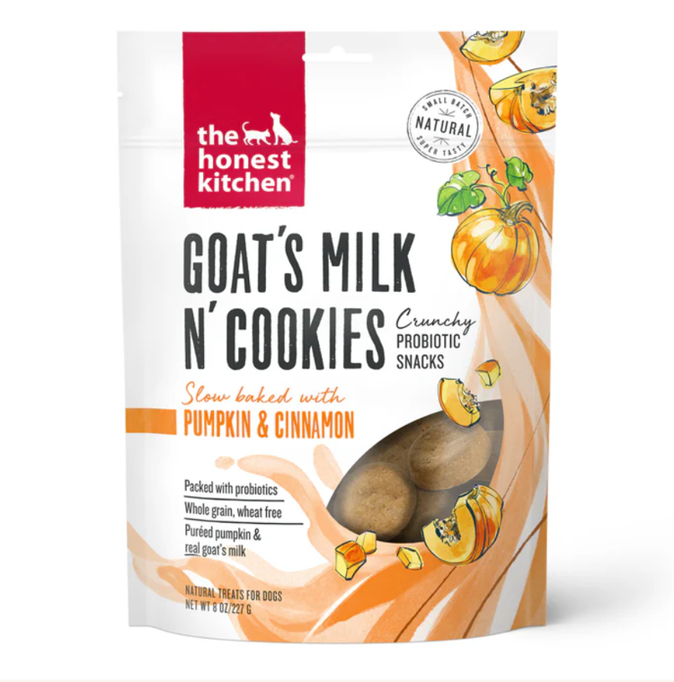 The Honest Kitchen The Honest Kitchen - Goats Milk N' Cookies - Pumpkin & Cinnamon - 8oz