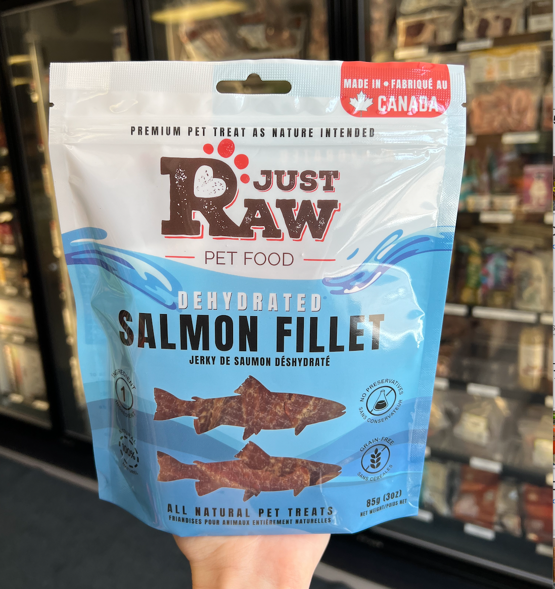 Just Raw Just Raw - Salmon Filet - Dehydrated