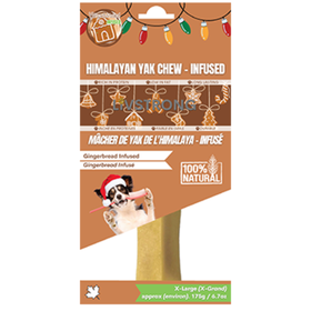 Blends For Life Blends for Life - Holiday - Yak Cheese Chew - Gingerbread - XL (175g)