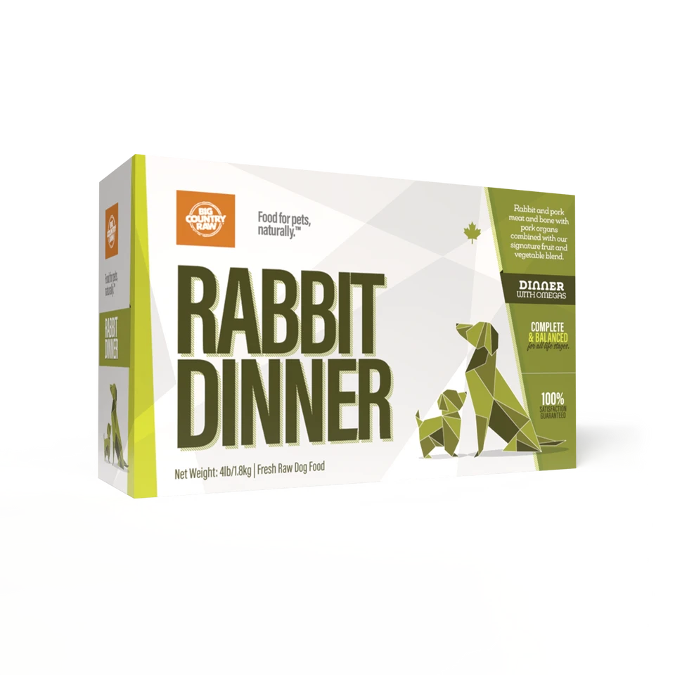 John Chewa Rabbit BCR - Rabbit Dinner Carton - Chews