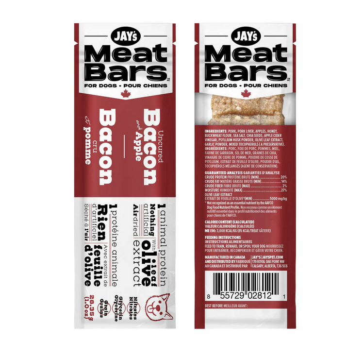Jay's Gourmet Jay's - MeatBars - Bacon & Apple (1pc)