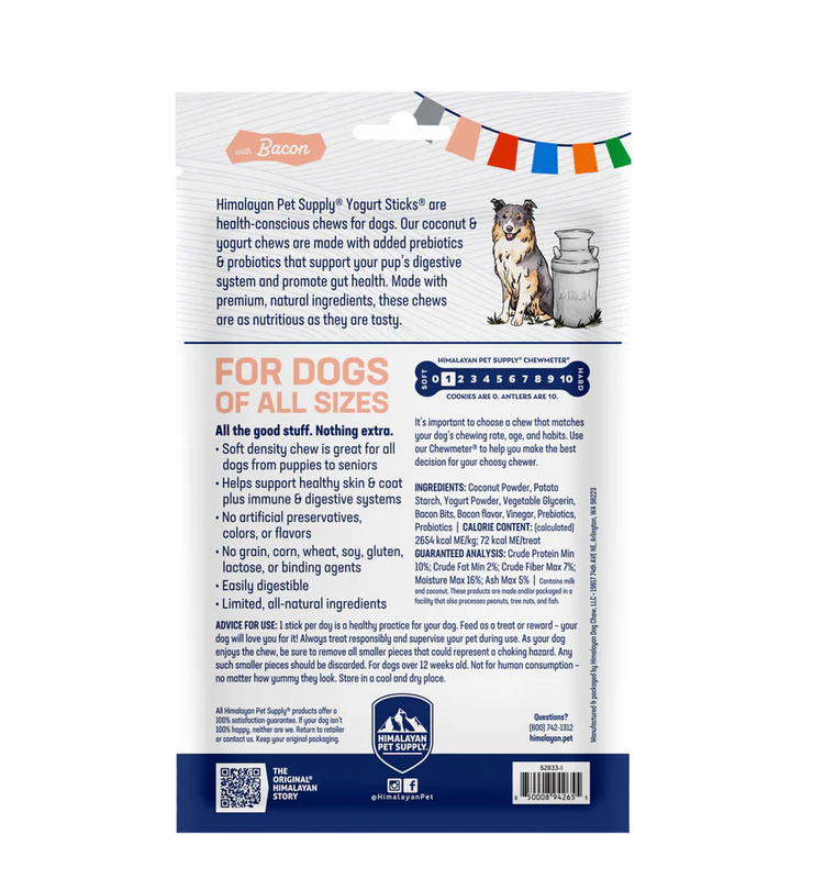 Himilayan Himilayan - Yogurt Sticks - Bacon